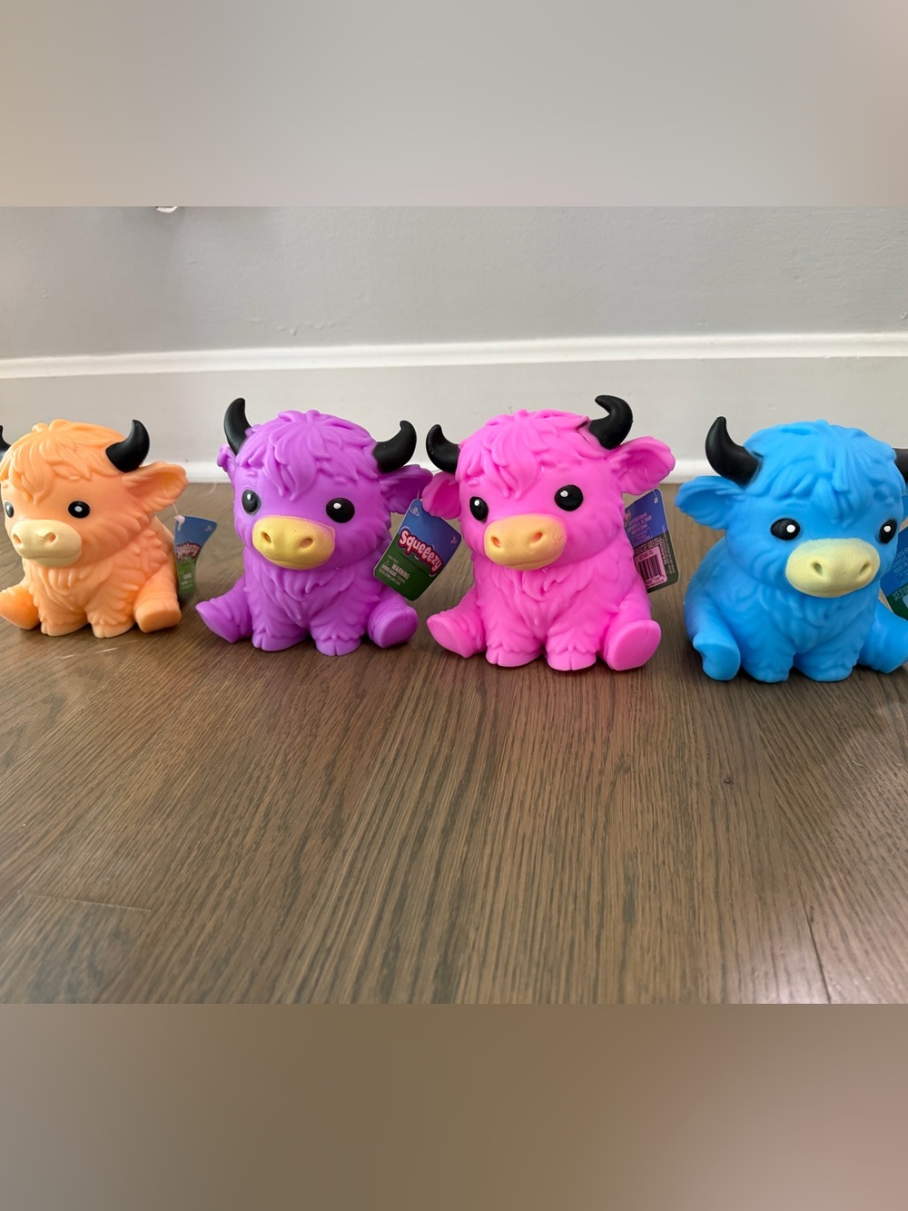 NEW 4X Squeezy Highland Cows